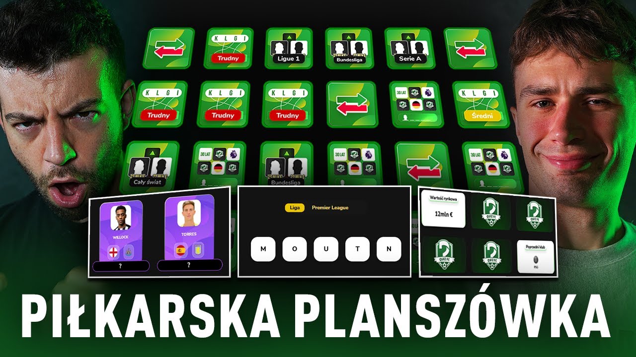 POWRÓT PIŁKARSKIEJ PLANSZÓWKI! ZACIĘTY POJEDYNEK i NIEZNOŚNE ŻÓŁTE KARTKI!