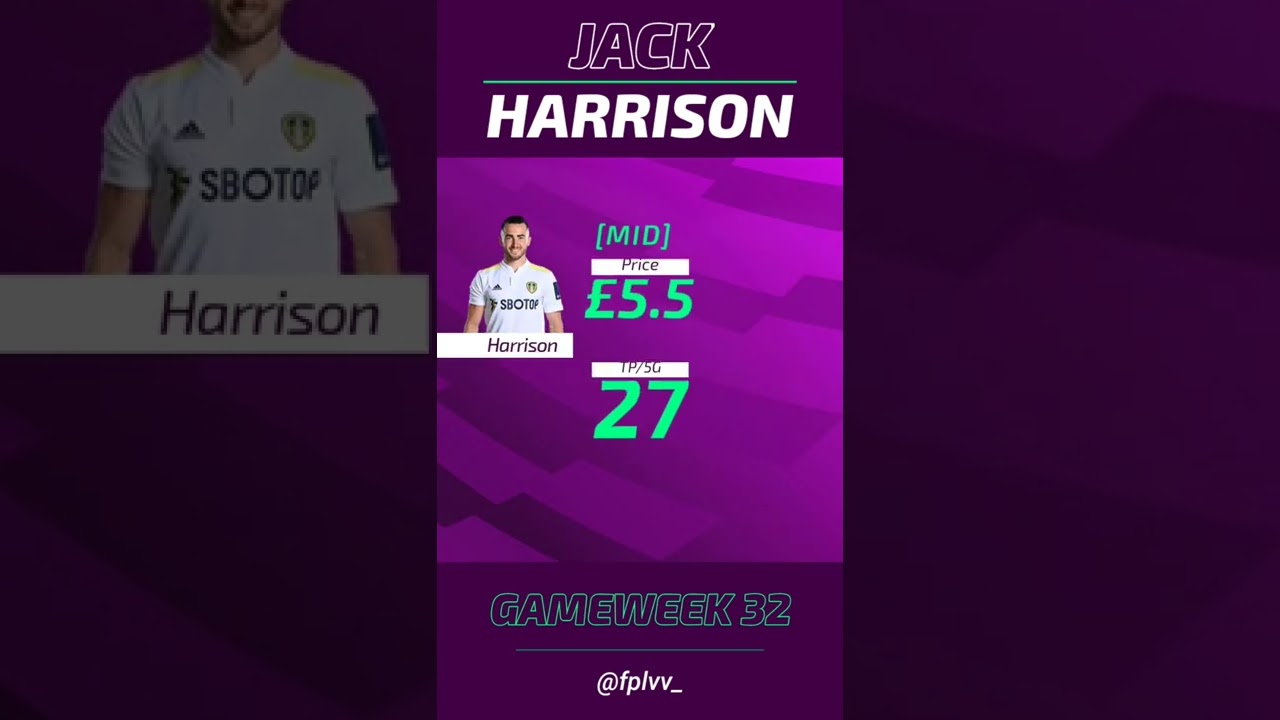 J. HARRISON, Buy or Avoid? I FPL GAMEWEEK 32