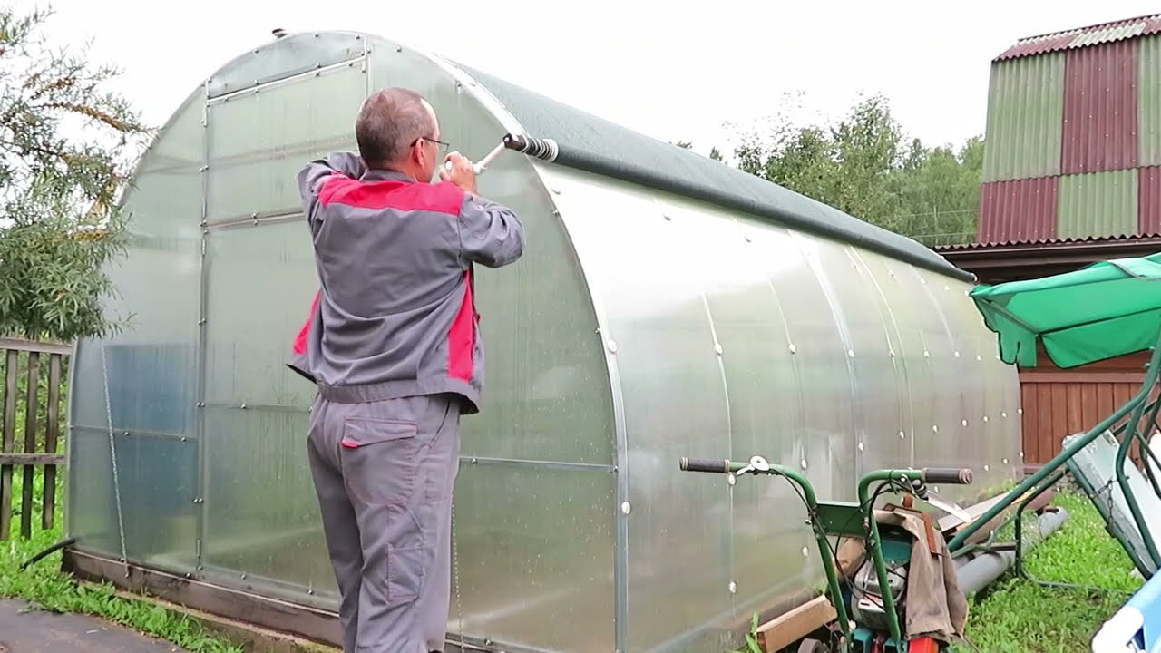 Система затенения теплиц