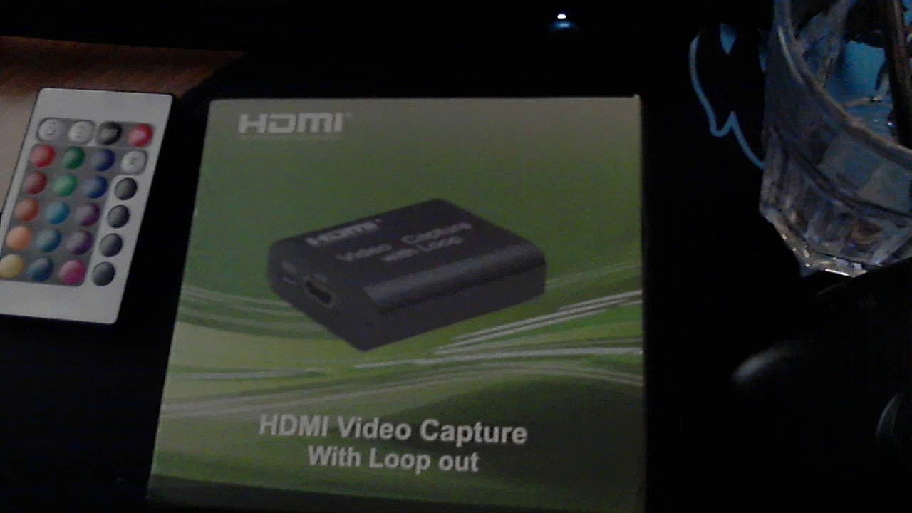 Unboxing a HDMI video capture with loop out