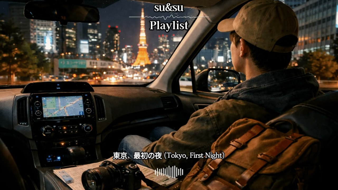 Tokyo, First Night | 도쿄 첫 번째 밤 🌃 Tokyo Night Drive