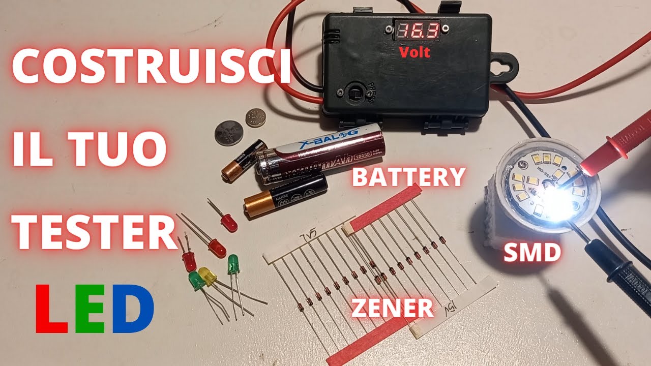 Tester led e diodi zener fai da te