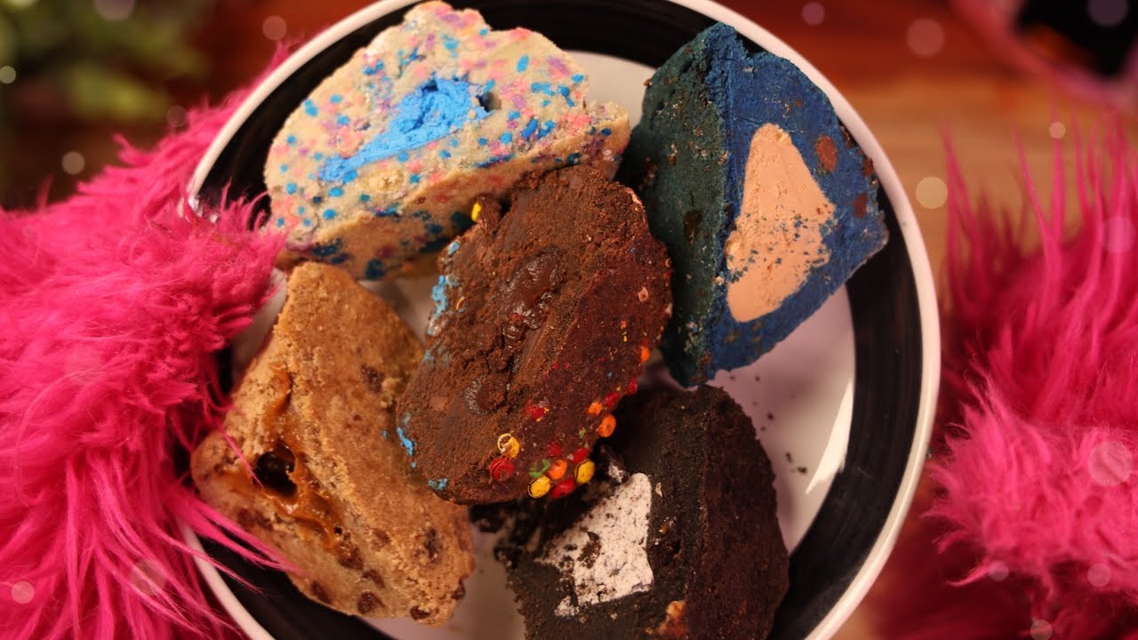 ASMR Tasting & Eating These Virally Decadent Cookies 🍪🧁🍩