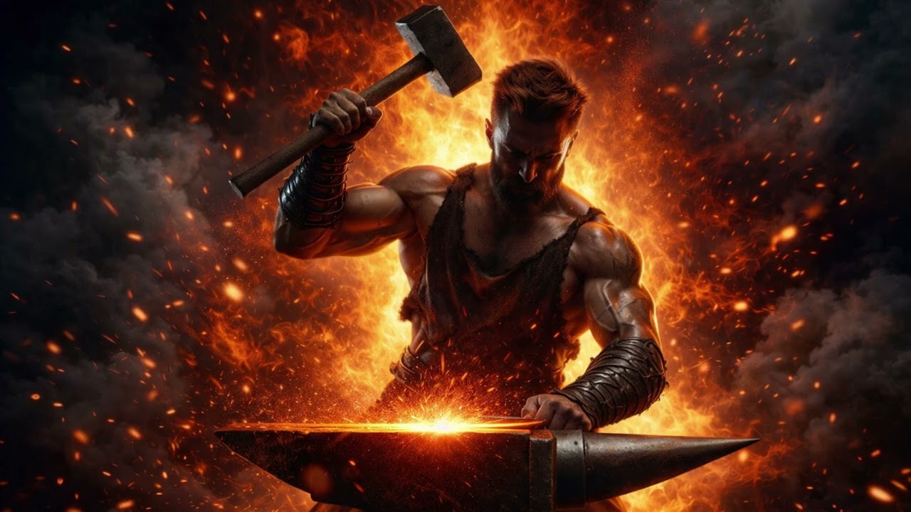 Hard Hitting Metal Mix - The Forge Master - #1hour plus of #copyrightfree background  music