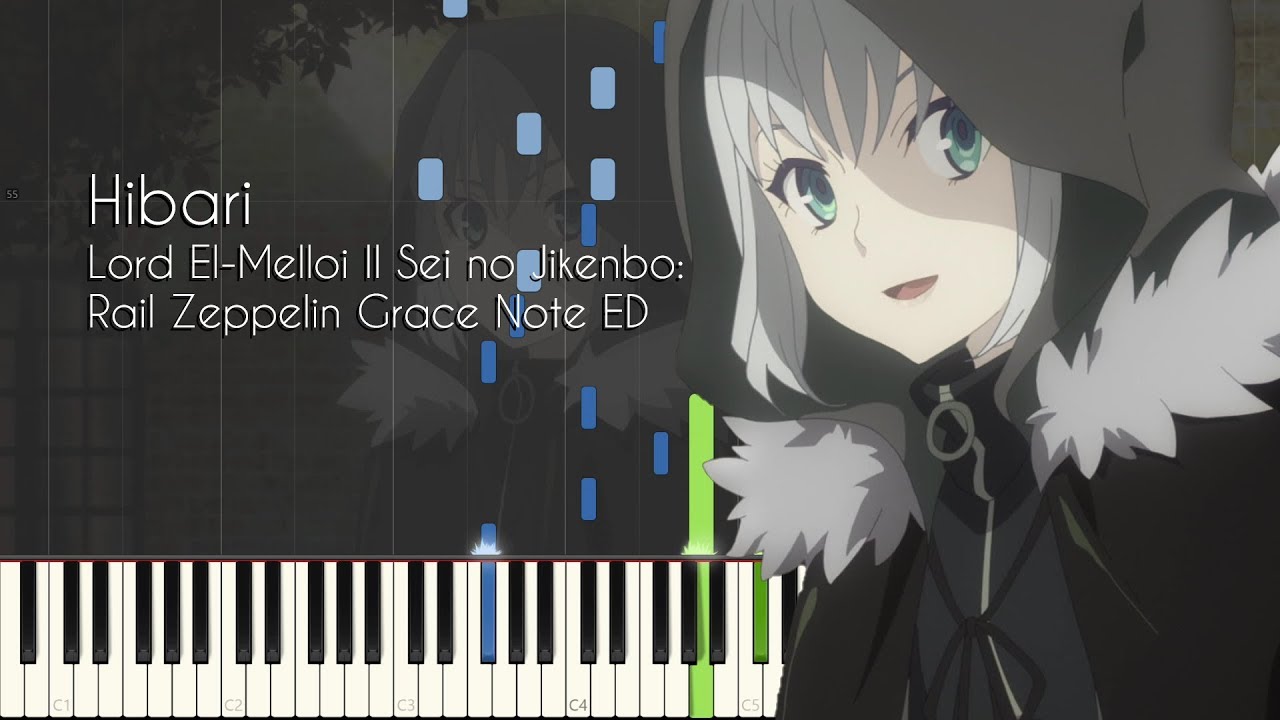 Hibari - Lord El-Melloi II Case Files ED - Piano Arrangement [Synthesia]