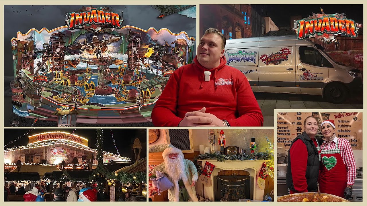 Reportage Invader M.Dreßen, die Weltneuheit & Rheydter Weihnachtsmarkt 2024