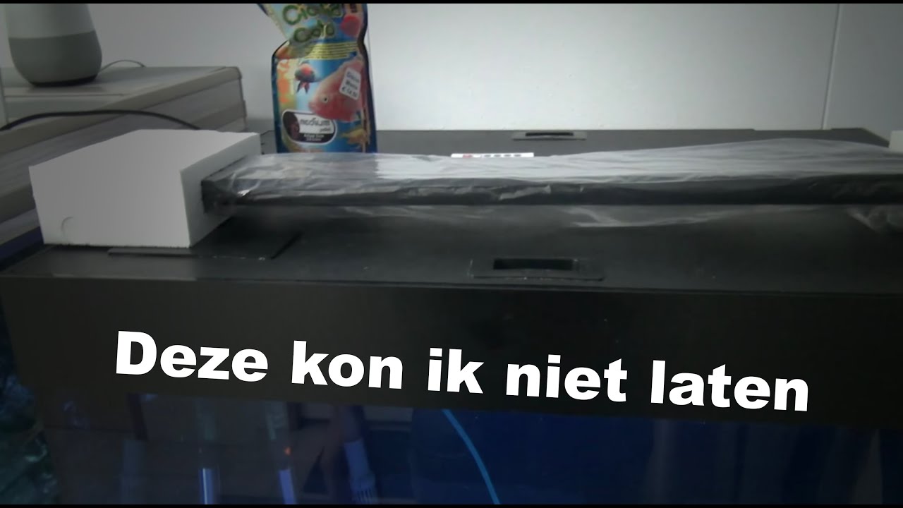 Juwel helialux spectrum voor BOB mijn flowerhorn. Led verlichting van Helia Lux