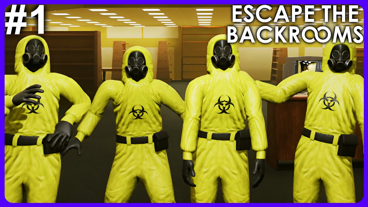 Escape The Backrooms | I’m Trapped With IDIOTS For The Rest Of Eternity! [Part 1]