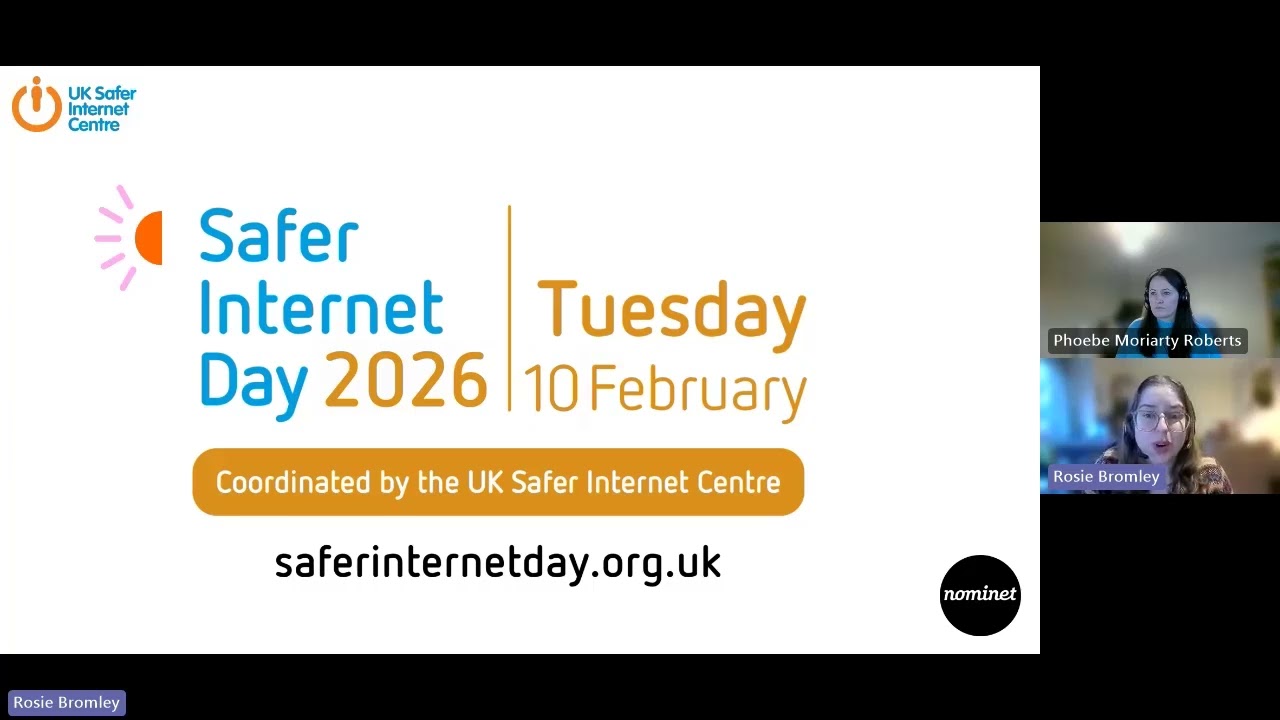 Safer Internet Day 2026 Webinar for educators and professionals in Northern Ireland (Post Primary)