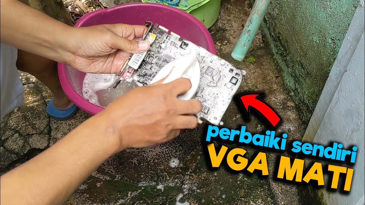 😳😳😳 Sparepart PC ini Mati TOTAL & RUSAK, Kita Coba Perbaiki Sendiri | PART2 (Perbaikan VGA Rusak)