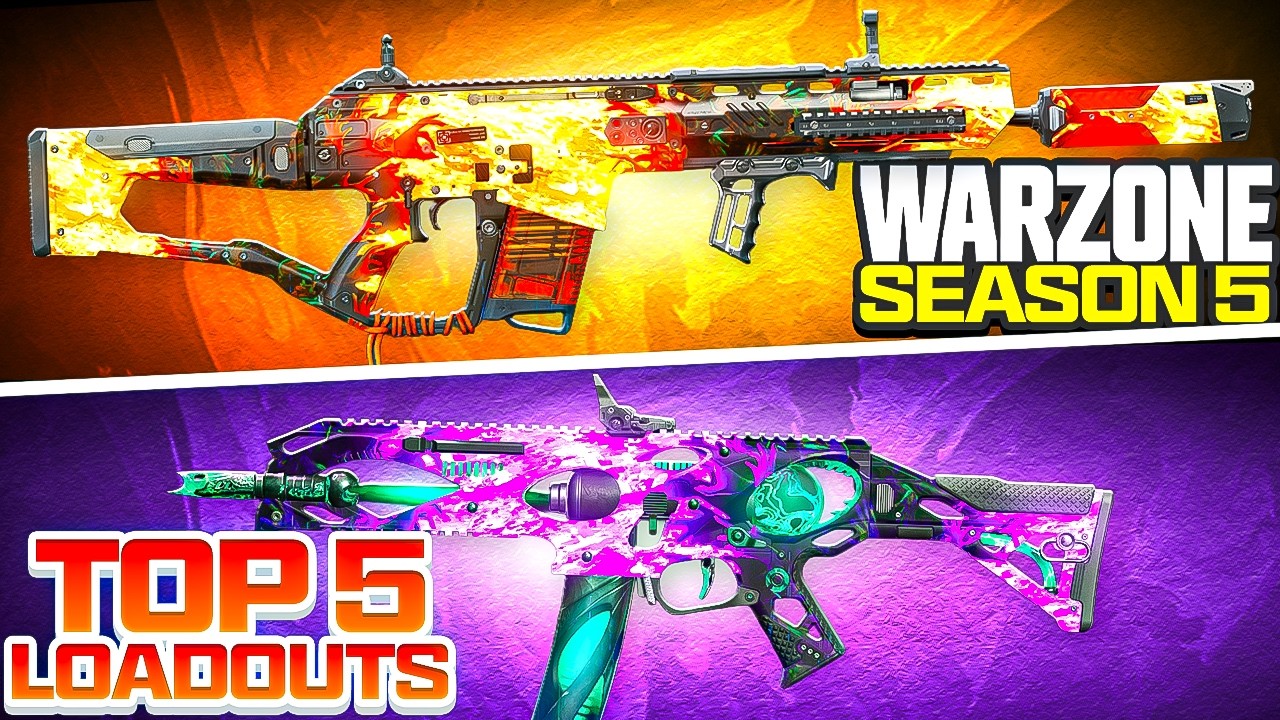 ТОП-5 *МЕТА* СБОРОК в WARZONE! 👑 (Лучшие классы)