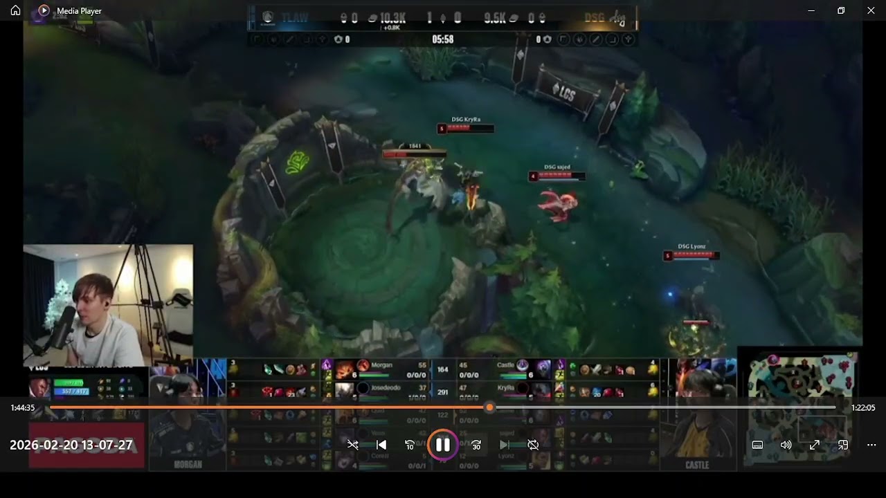 LS aatrox item jungle, praises TL Yeon holding flash, dive counter 16.4