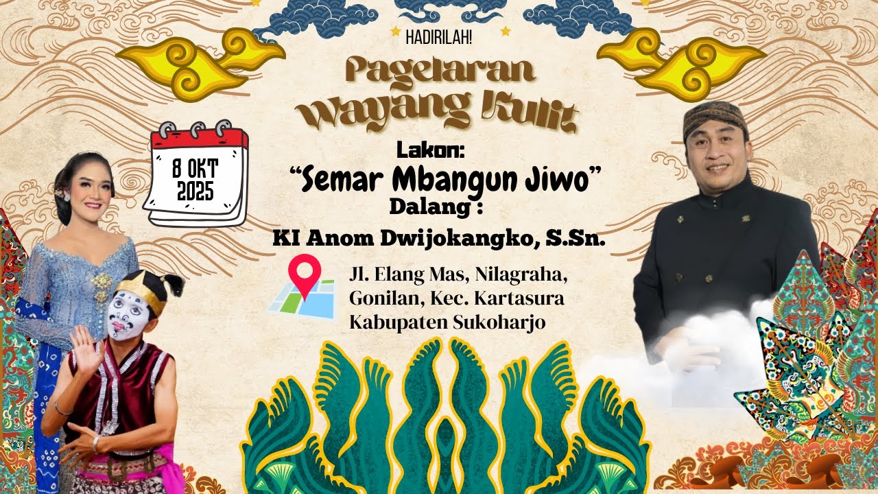 🔴LIVE WAYANG KULIT DALANG KI ANOM DWIJOKANGKO, S.Sn 