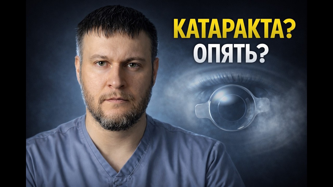 Катаракта вернулась после операции? Ошибка, которую делают почти все