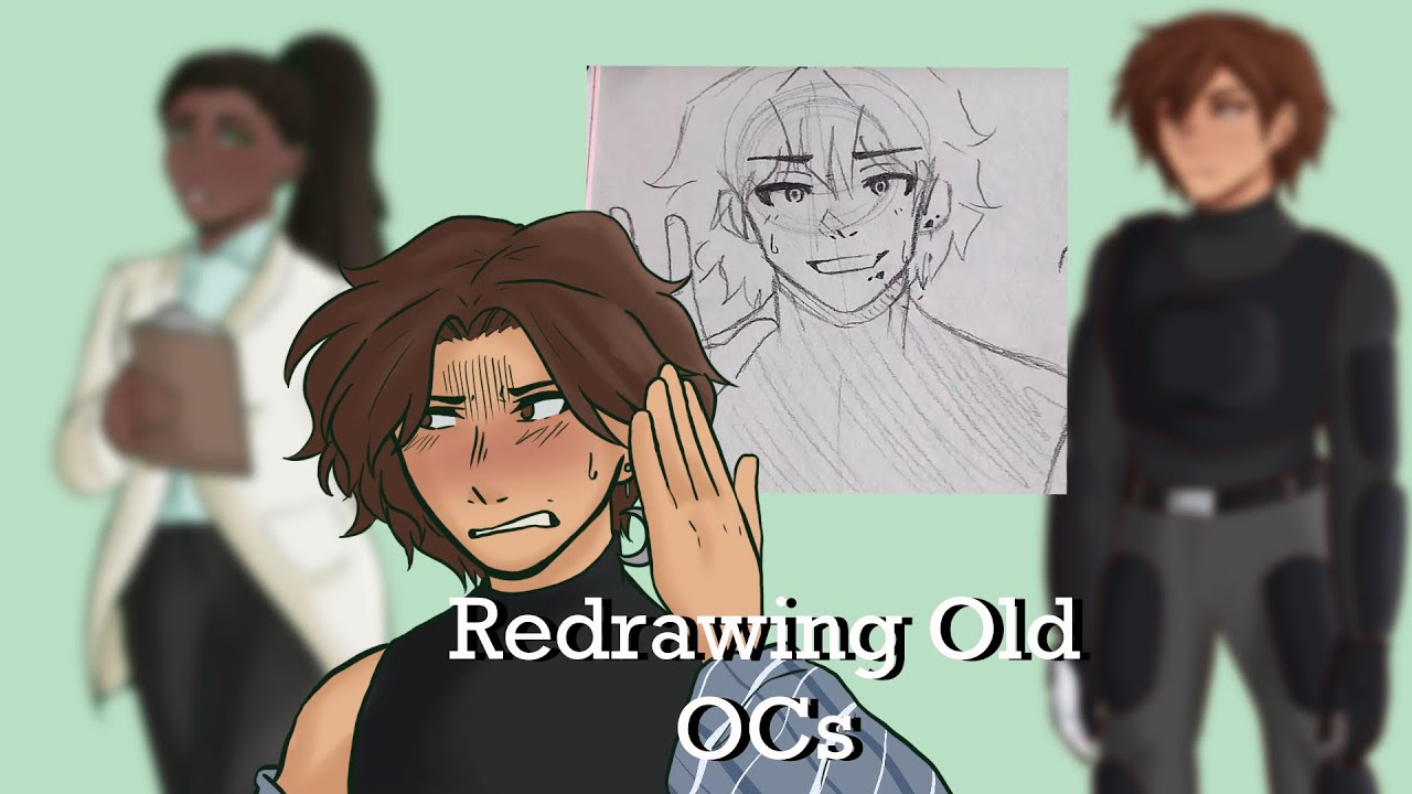 Reimagining My Old OCs + yapping about them - Speedpaint