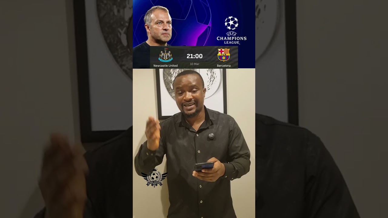 Hansi Flick Press Talk vs Newcastle |  #Barcelona #Newcastle #championsleague