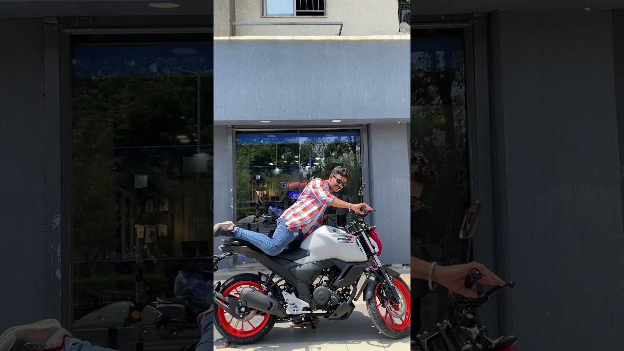 Let&rsquo;s start the new journey 🏍️              #motovlog #newvloger#offcialdhruv027#yamaha#skyfall