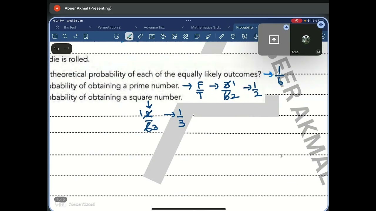 probability lecture 1