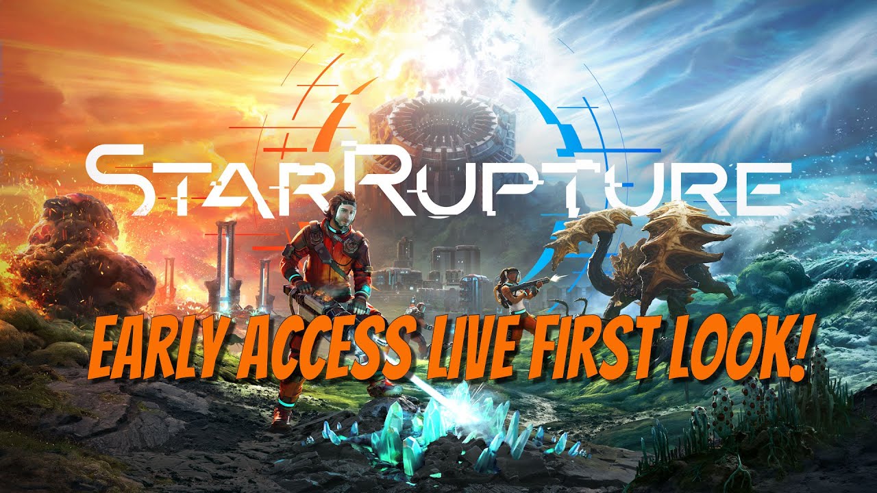 StarRupture - Early Access Live First Look! Day 2!