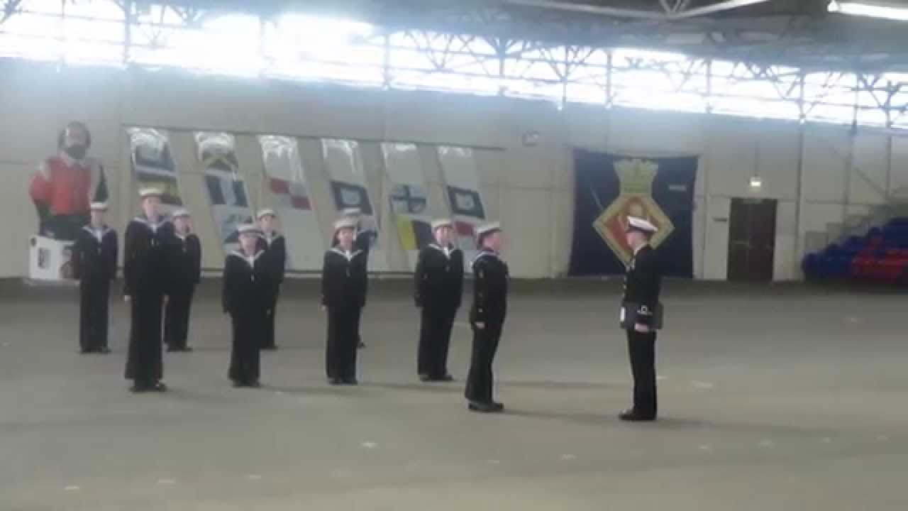 Plymouth Drake Sea Cadets Unarmed District Drill 2015 Part ONE