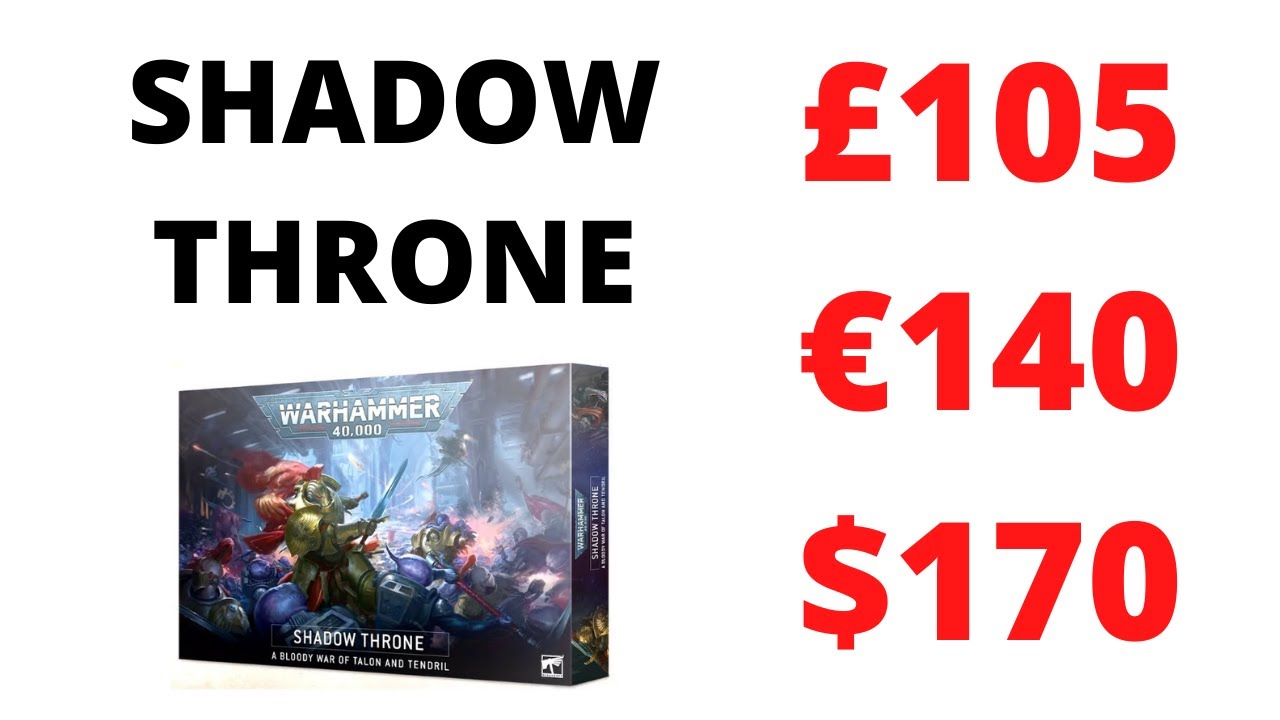 Prices for Shadow Throne Revealed - is it a Good Deal?
