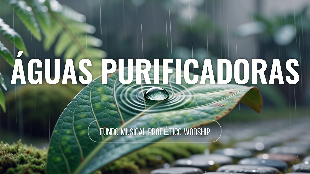 Águas Purificadoras | Fundo Musical | #oração #musicaevagelica #prophetic #relaxing