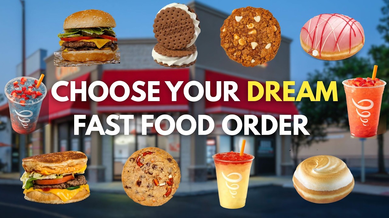 Pick Your DREAM Fast Food Order 🌮🍨🍪|Corporate Baddie Edition