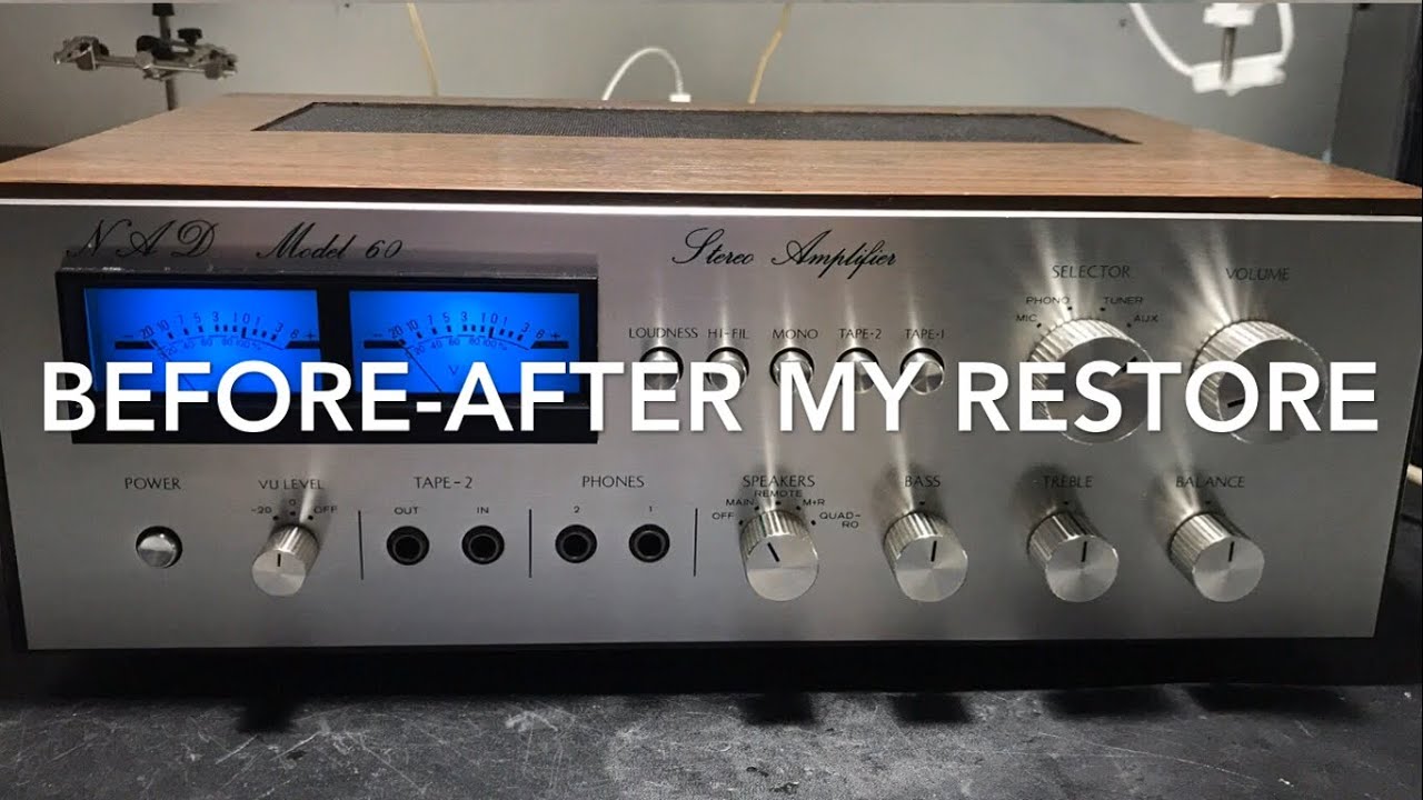 NAD Model60 - Restore e Sound Test