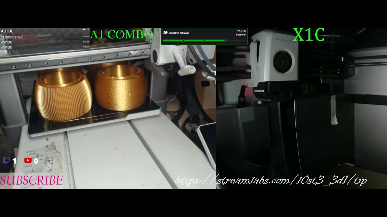 My Lamp Base 4 different type LIVE 302 #livestream  #3dprinting #Housedecor  #youtube