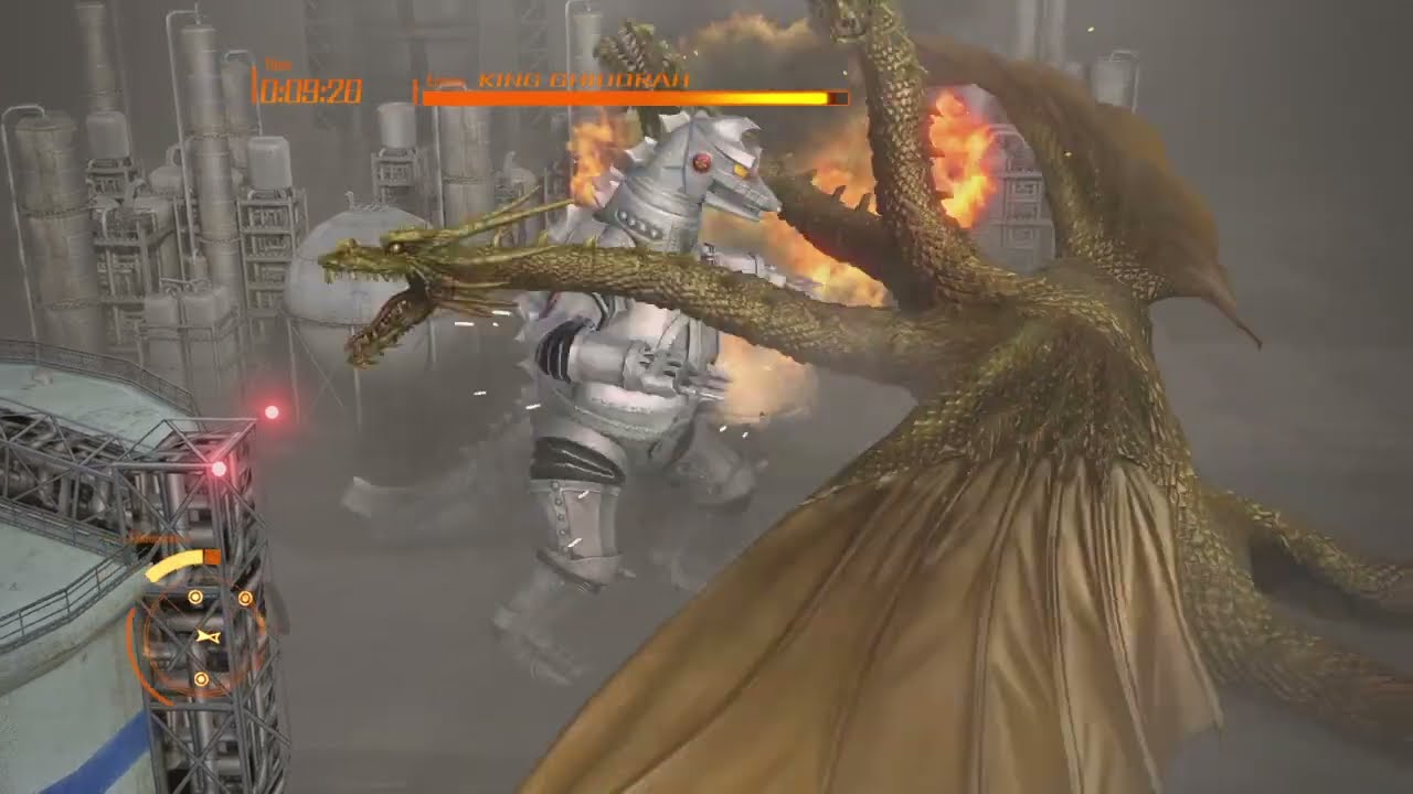 GODZILLA PS4 : MechaGodzilla King of Kaiju mode