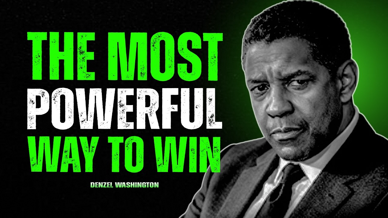 The Best Revenge is No Revenge | Silence is Your Most Powerful Weapon | Denzel Washington Motivation