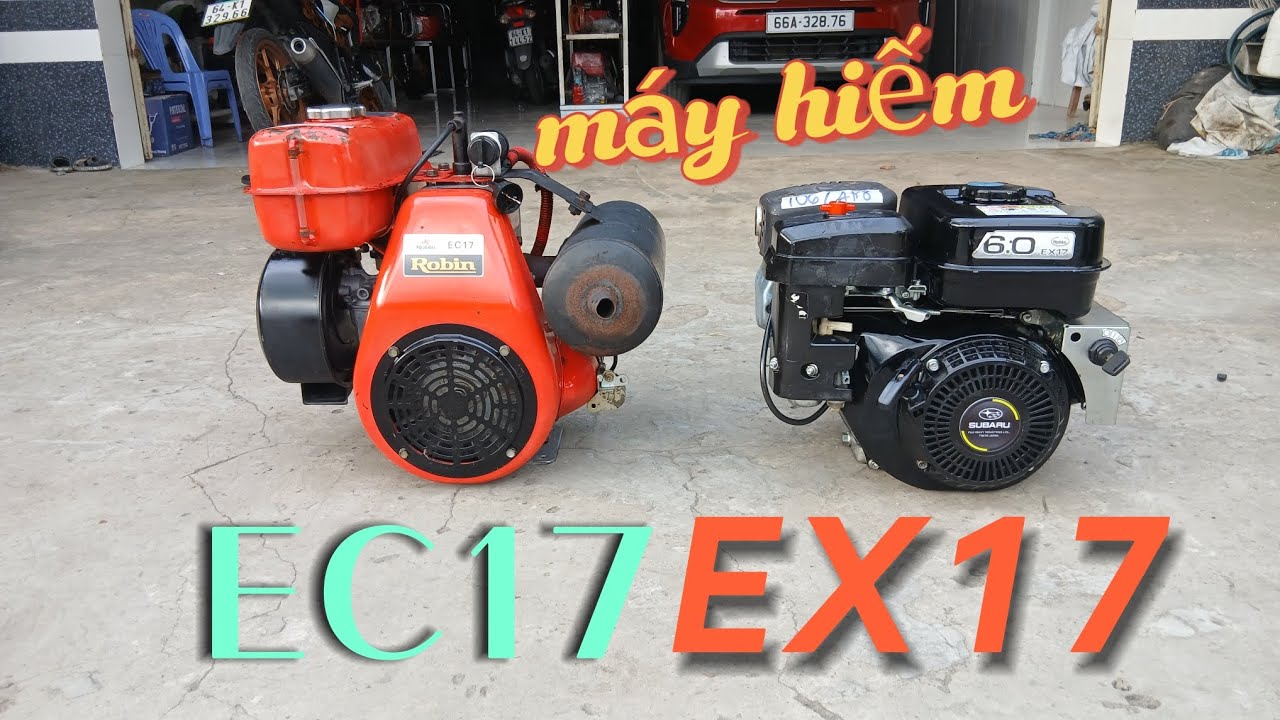 Máy nổ nhật bãi siêu hiếm. Ec17 và ex17. Lh 0326585583
