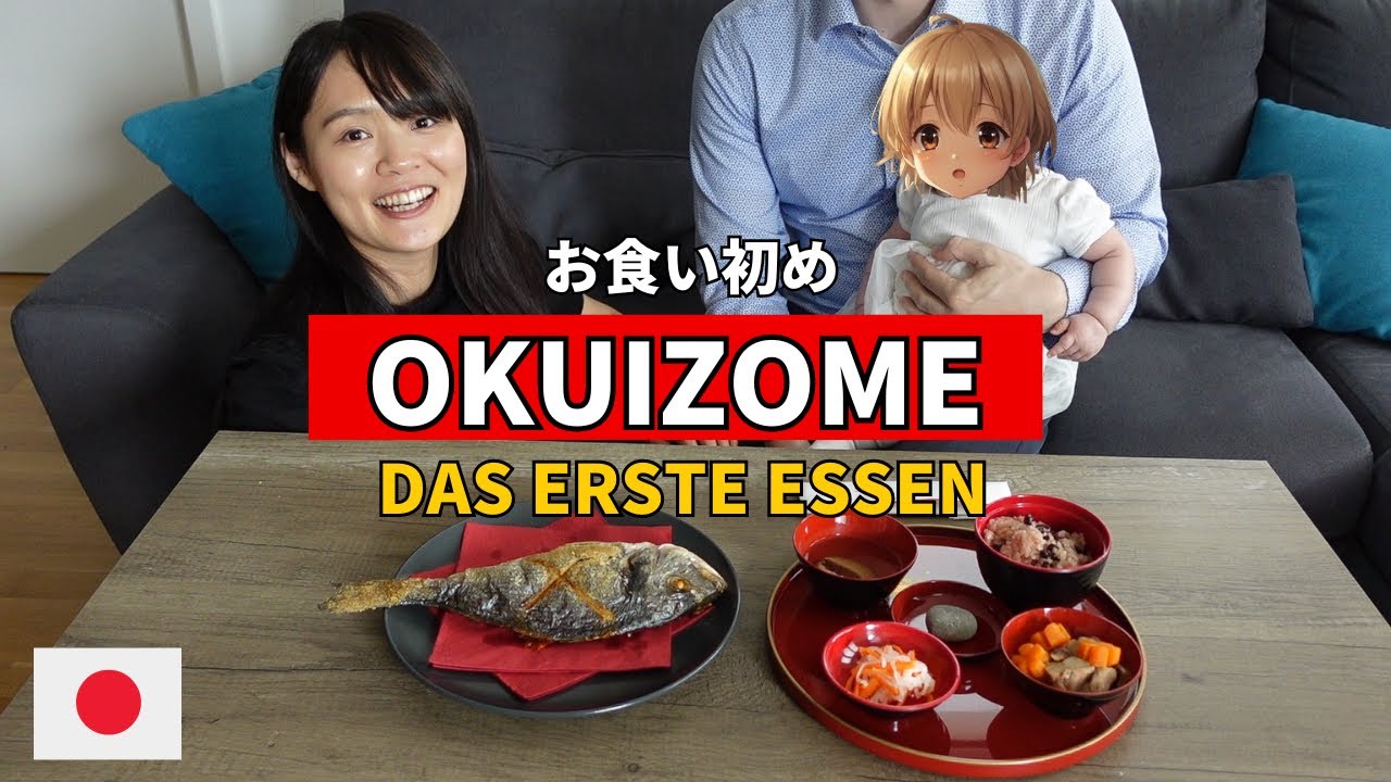Traditionelle japanische Zeremonie am 100. Tag vom Baby | Unser Okuisome in Deutschland