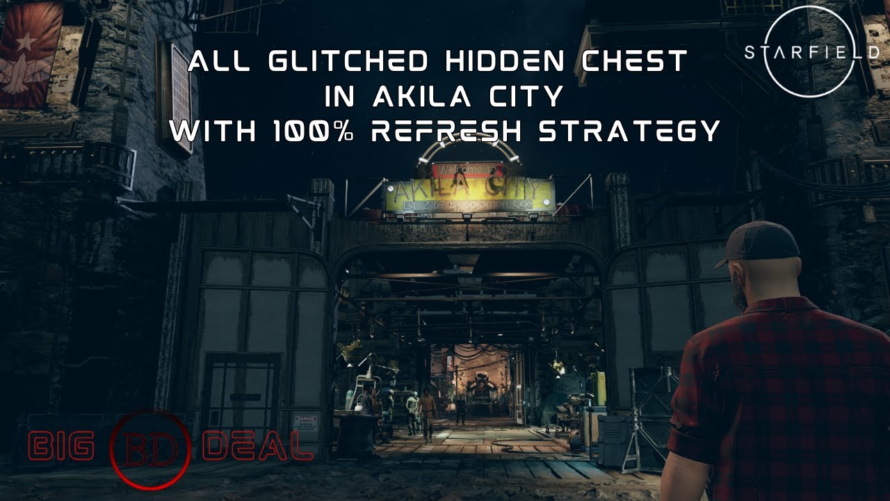 Starfield - Akila City All Chest Glitch with Updated Reset information #starfield