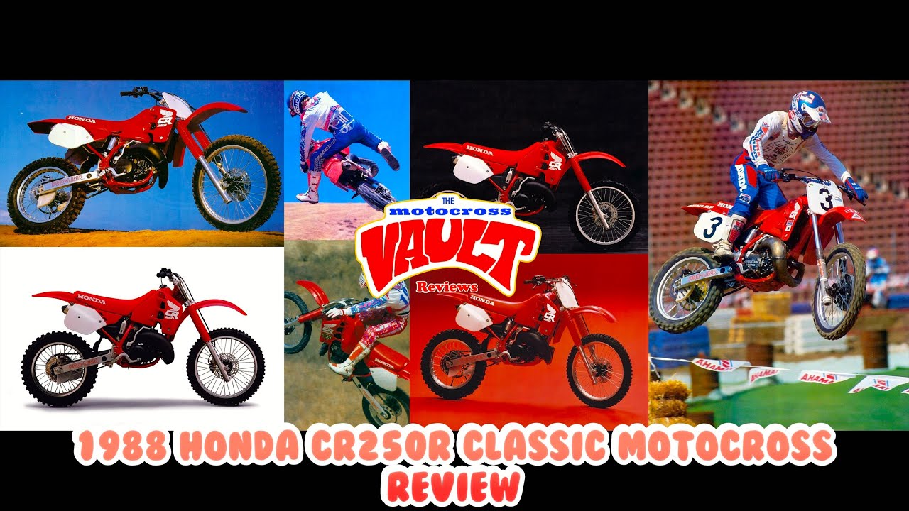 1988 Honda CR250R Review | Classic Two-Stroke Honda Motocross