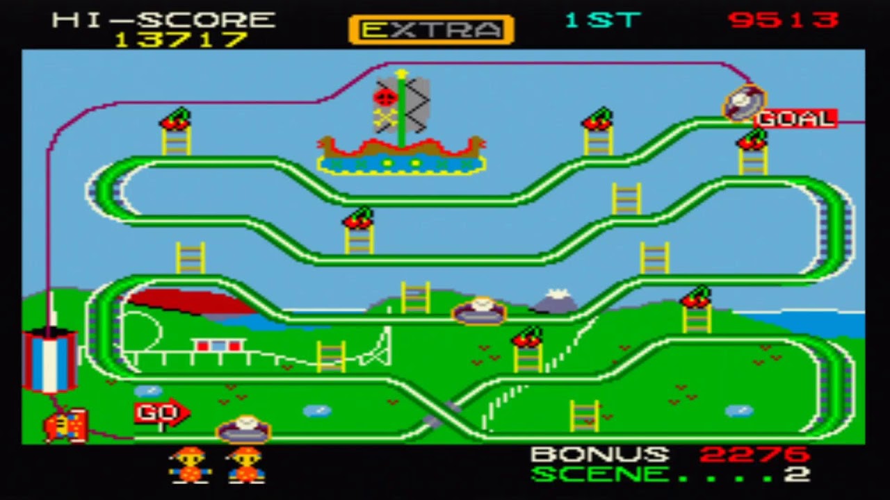 @retrospecgamer’s Mr Do's Wild Ride One Credit Challenge