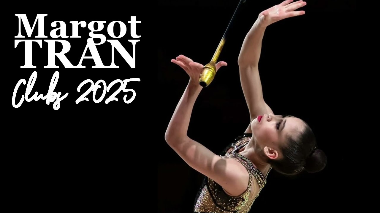 Margot TRAN Clubs 2025 (FRA) - Exact Cut - Music For RG Rhythmic Gymnastic #093 