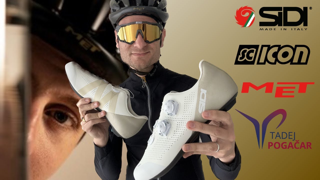 MES ACCESSOIRES 2025 / SIDI ERGO 6 - MET TRENTA POGACAR - SCICON