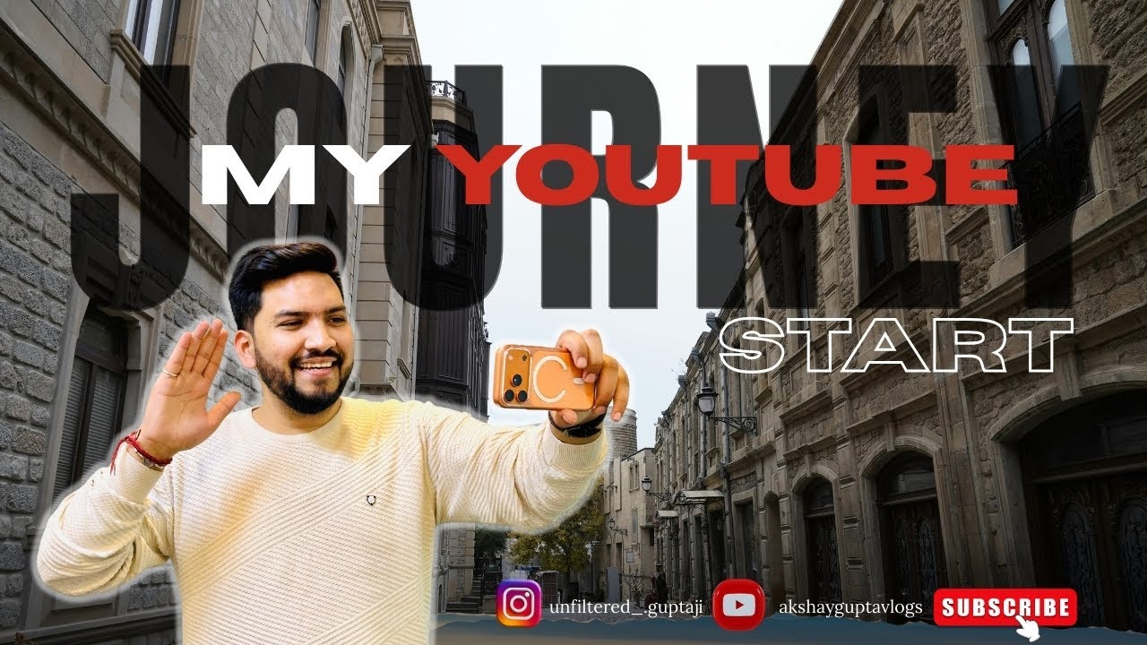 YouTube Journey Start😍🙌