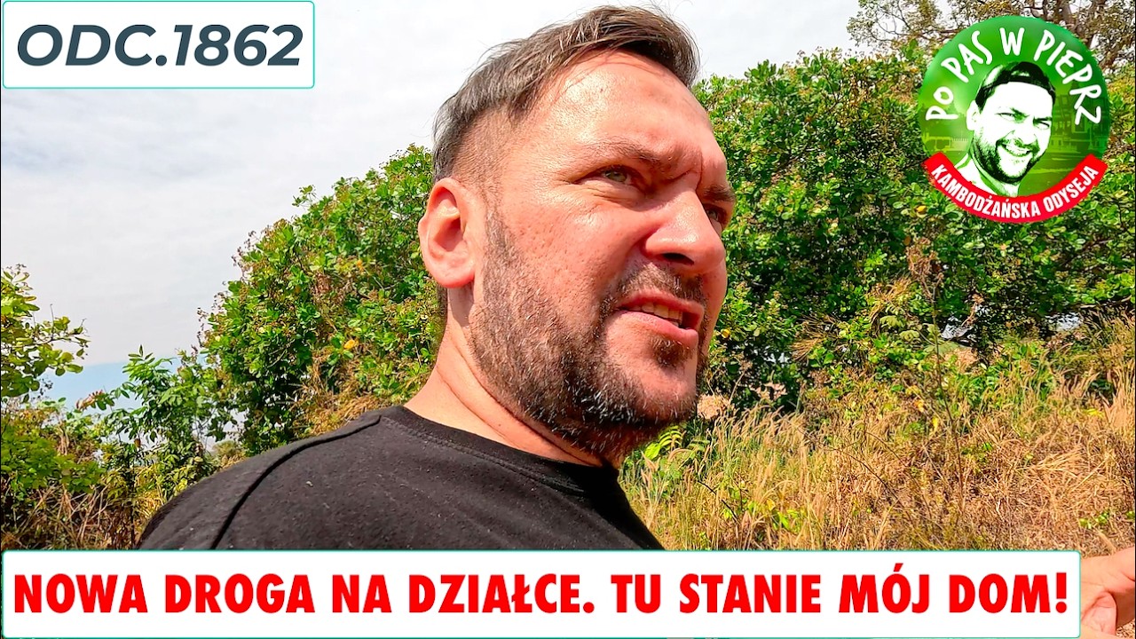 Nowa droga ma działce! Tu postawię mój dom! Dotarły koparki do zoo. Odc.1862
