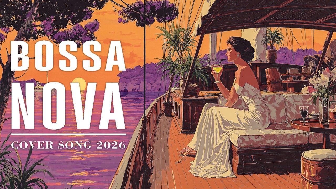Romantic Bossa Nova Sunset 🌅 3 Hour of Elegant Acoustic Jazz
