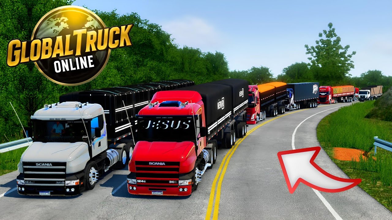 COMBOIO QUALIFICADO COM ACIDENTES NA VIAGEM - GLOBAL TRUCK ONLINE 
