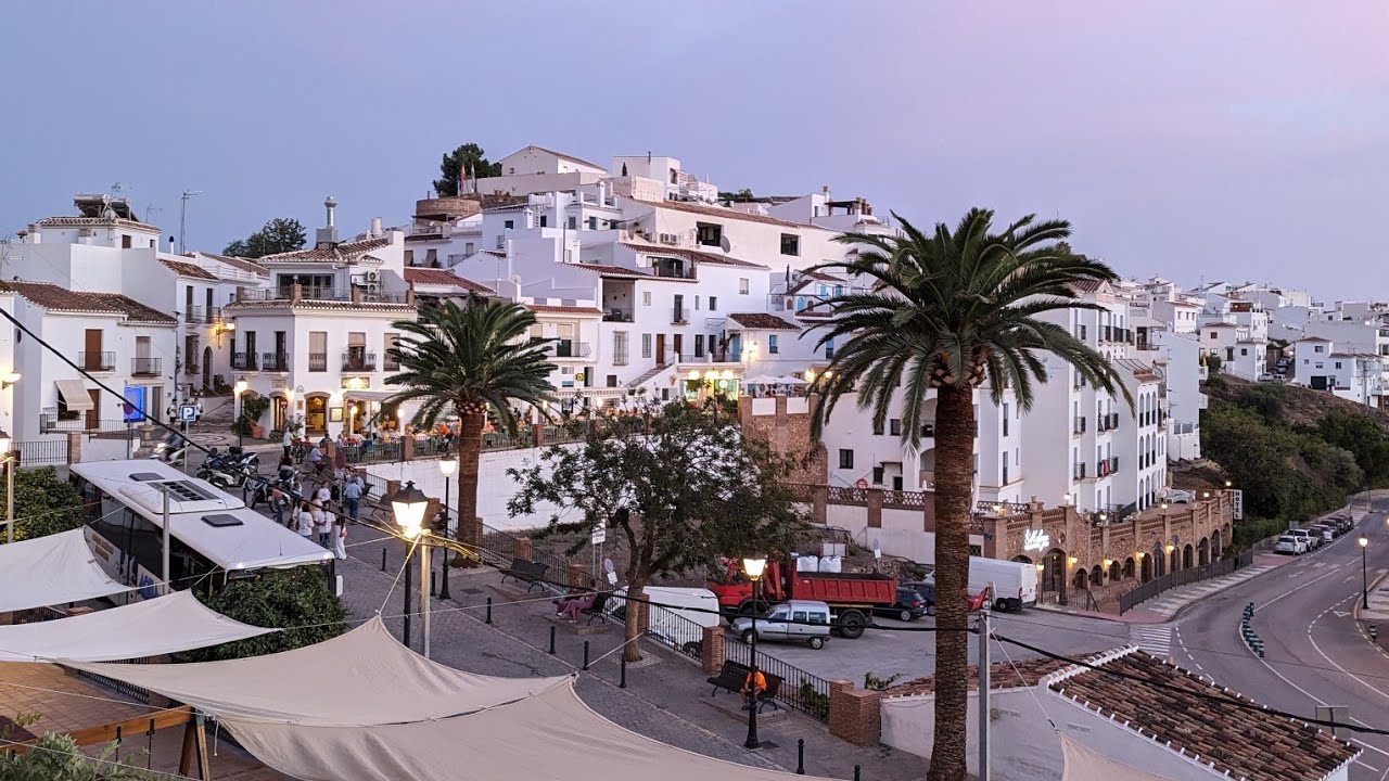 Return to Frigiliana! This stunning white washed village! 4K