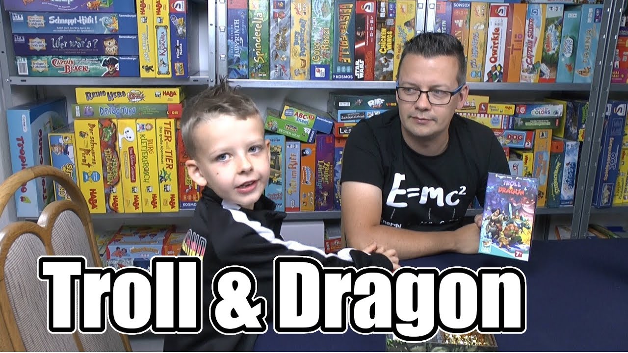 Troll & Dragon (Loki) - ab 7 Jahre - schon wieder ein cooles Würfelspiel (ideal auf Reisen)