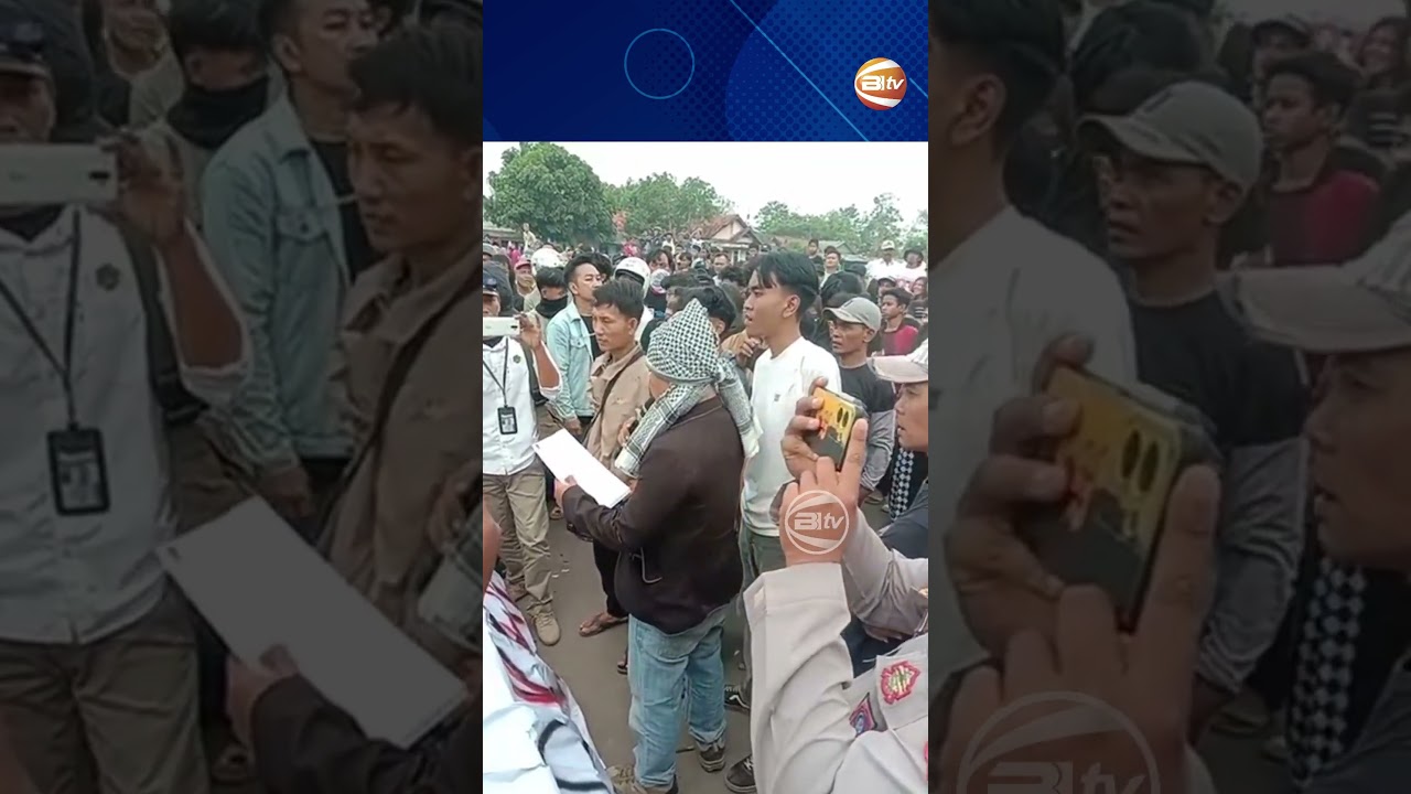 Ratusan Warga Cidempet Demo Kuwu, Tuntut Transparansi dan Pengembalian Aset Desa