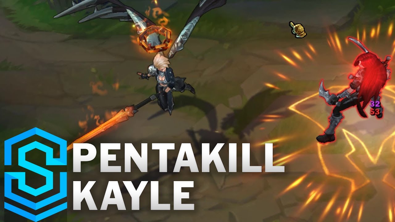 Pentakill Kayle Skin Spotlight - Pre-Release - League of Legends