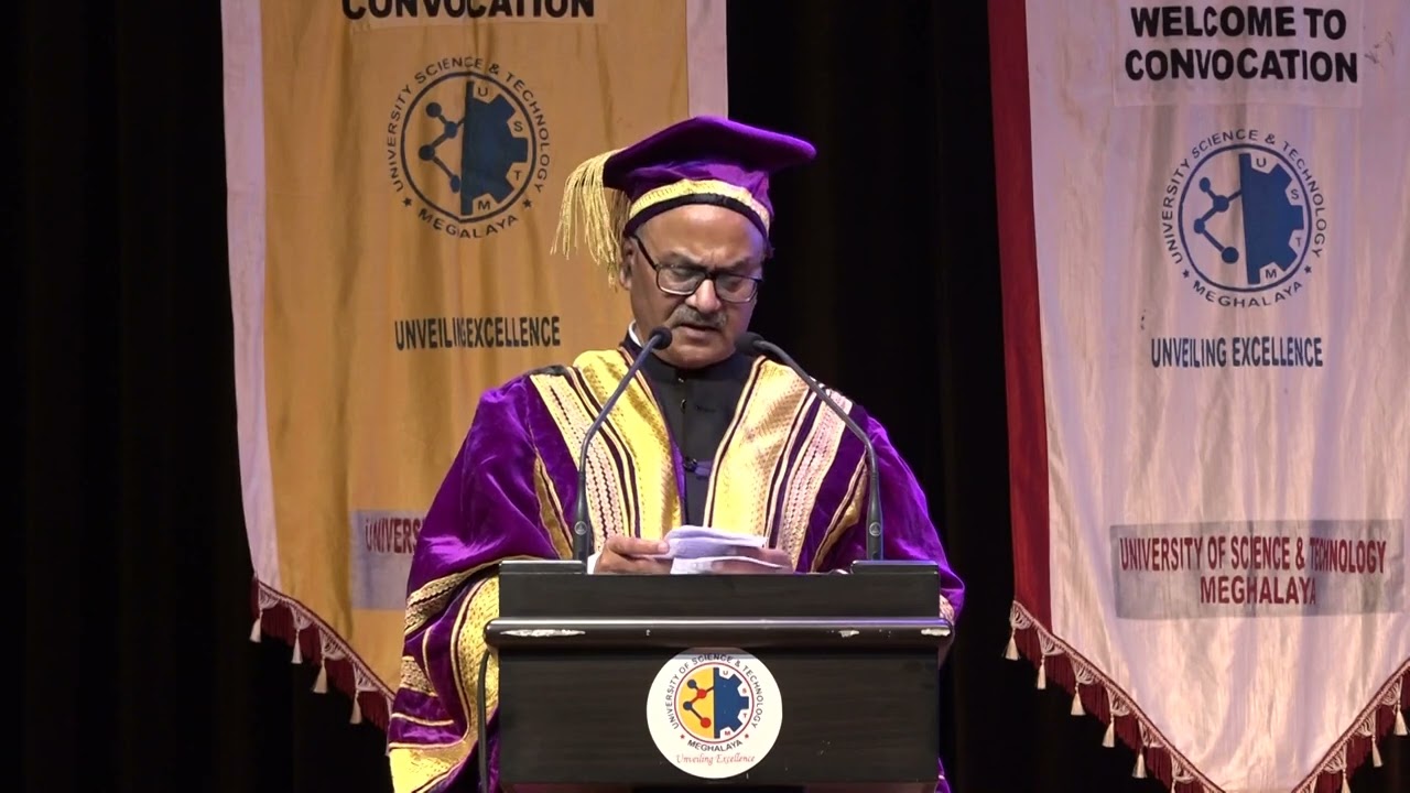 Prof. Raj Kumar Mittal, VC Babasaheb Bhimrao Ambedkar University, at the 11th Convocation of USTM