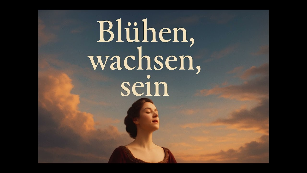 Blühen, wachsen, sein
