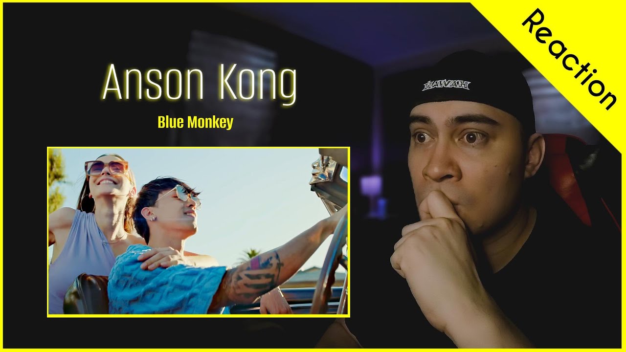 HKPOP First time reaction to Anson Kong (MIRROR) - Blue Monkey Official M/V | SpicyBenTV reacts