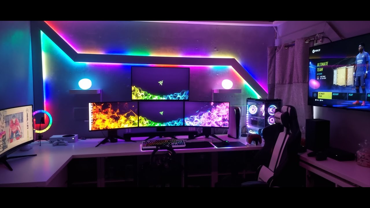 MY ULTIMATE GAMING SETUP/ROOM 2022 !!!